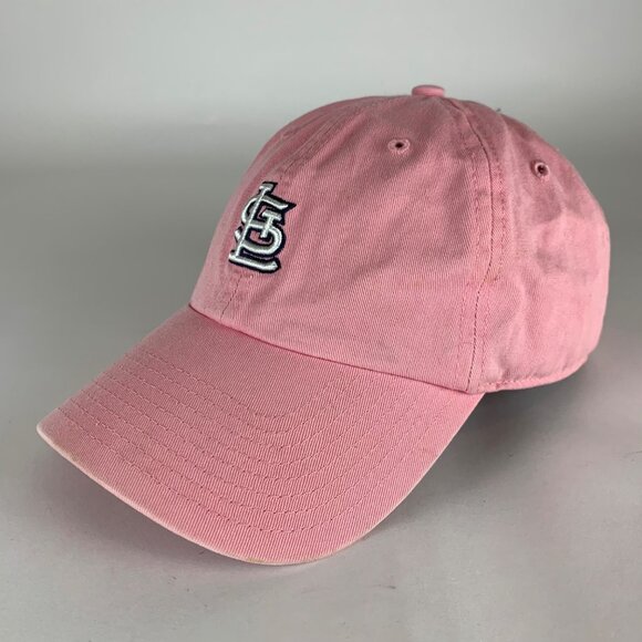 St Louis Cardinals MLB Womens Pink Twins Enterprise Relaxed Fit Strapback Hat - Picture 1 of 6